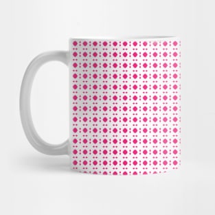 Pink Shape Shifters: Geometric Pattern Mug